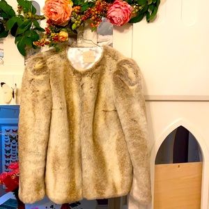 Beautiful Urban Outfitters Faux Fur Coat